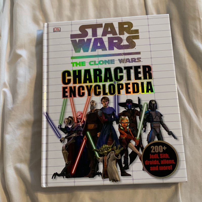 Star Wars: the Clone Wars Character Encyclopedia-LAST CHANCE 