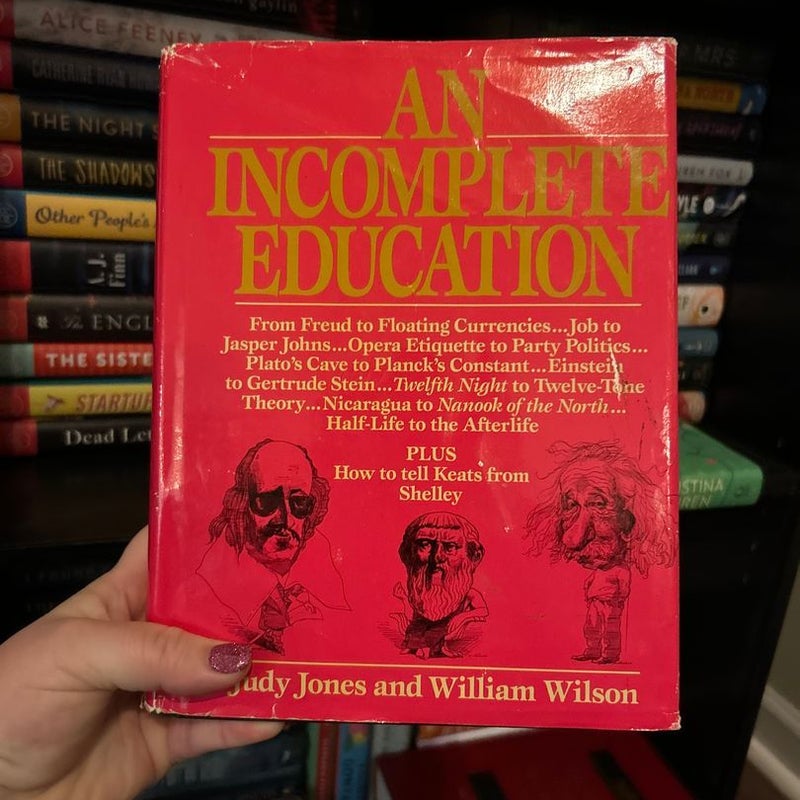 An incomplete education 
