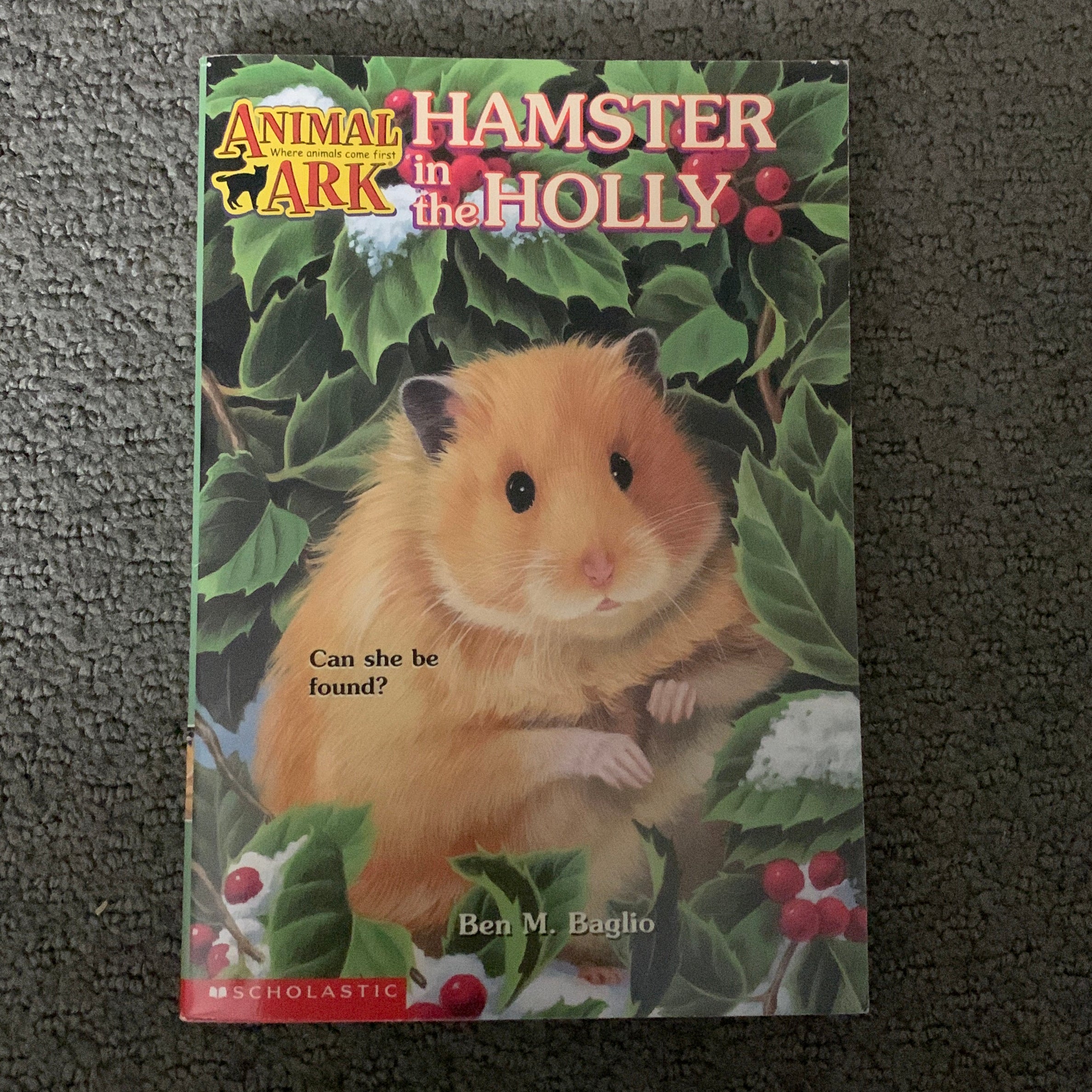 Hamster in the Holly