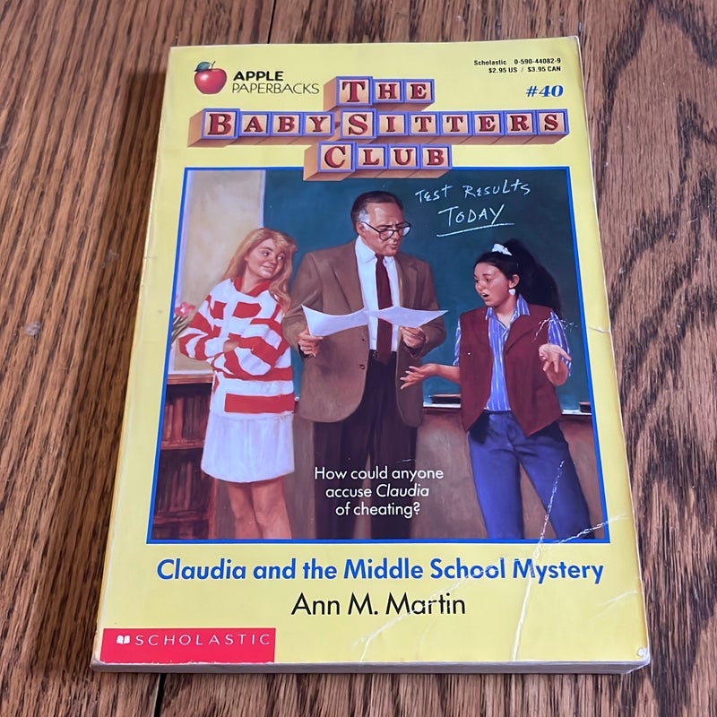 Claudia and the Middle School Mystery