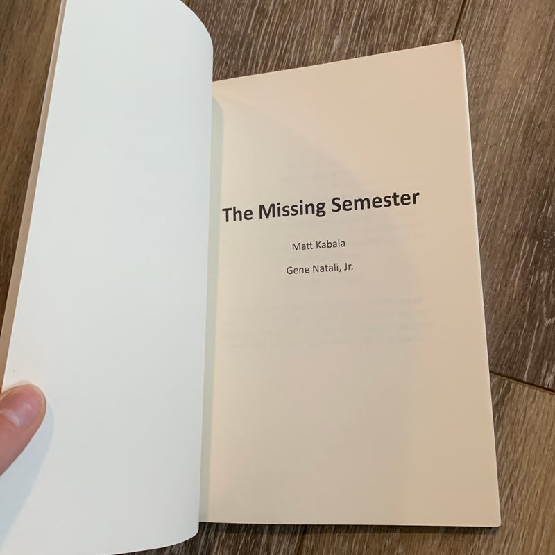 The Missing Semester