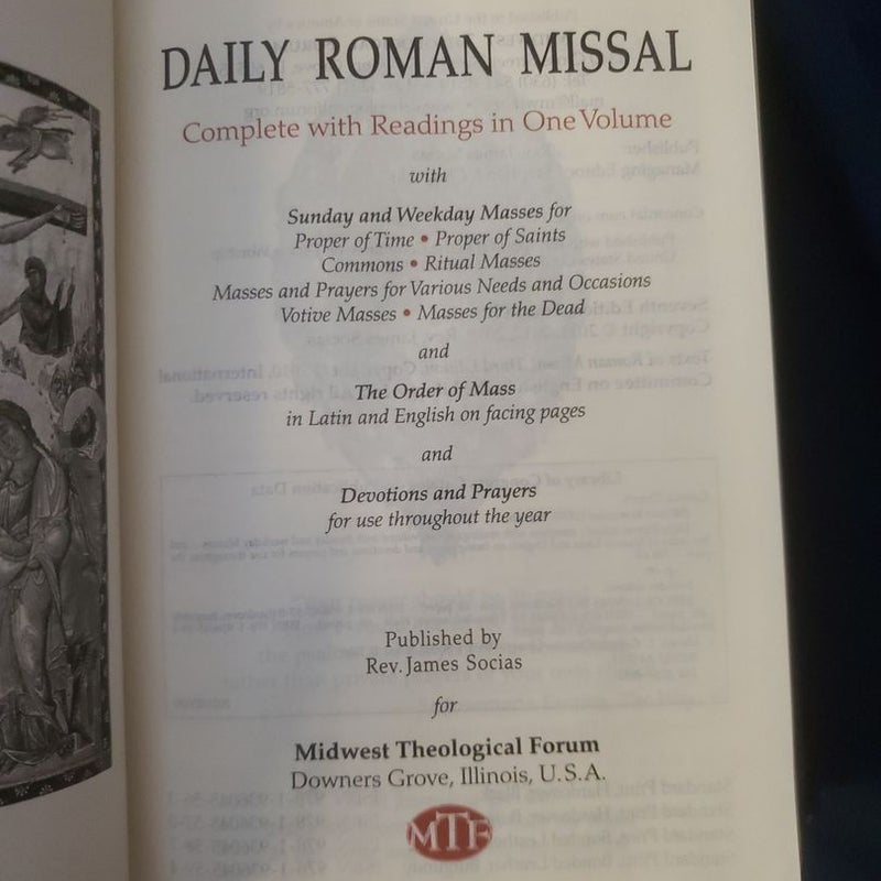 Daily Roman Missal, 7th Edition