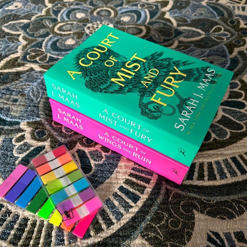 RARE WHITE SPINE - ACOMAF & ACOWAR