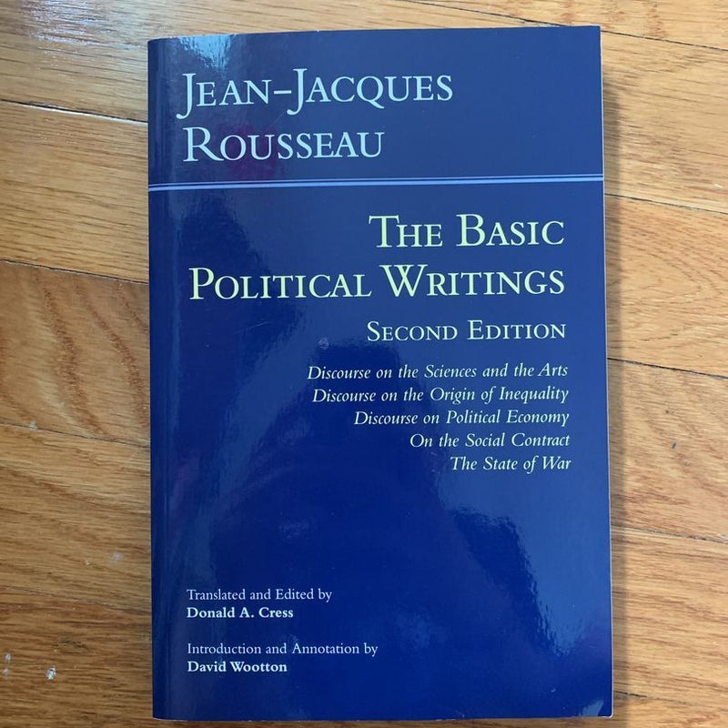 Rousseau: the Basic Political Writings