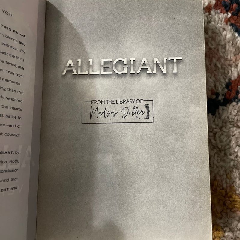 Divergent Series Books- All 3 Included