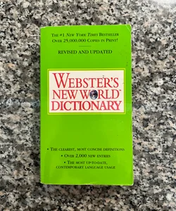 Webster’s New World Dictionary