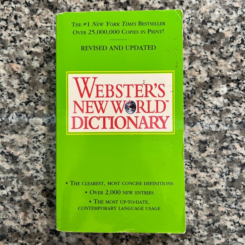 Webster’s New World Dictionary