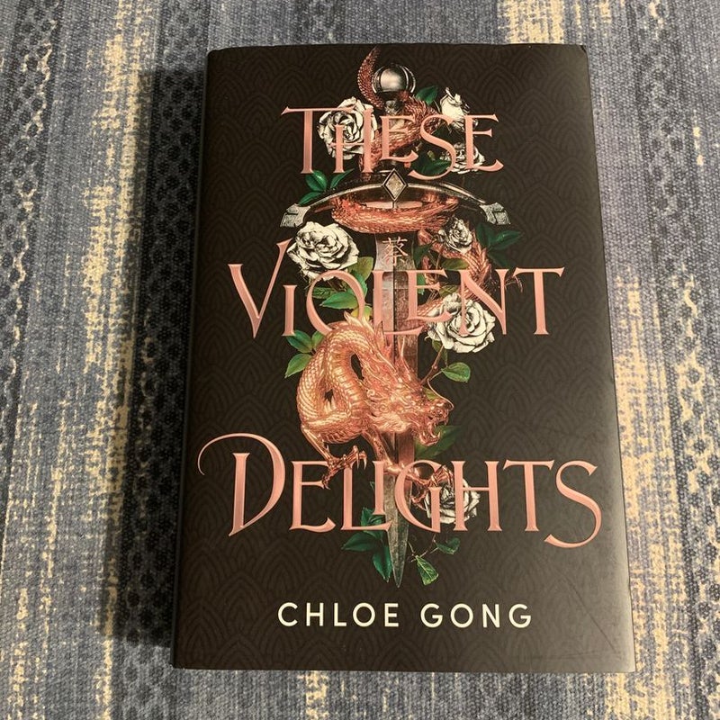SIGNED These Violent Delights - FairyLoot Edition