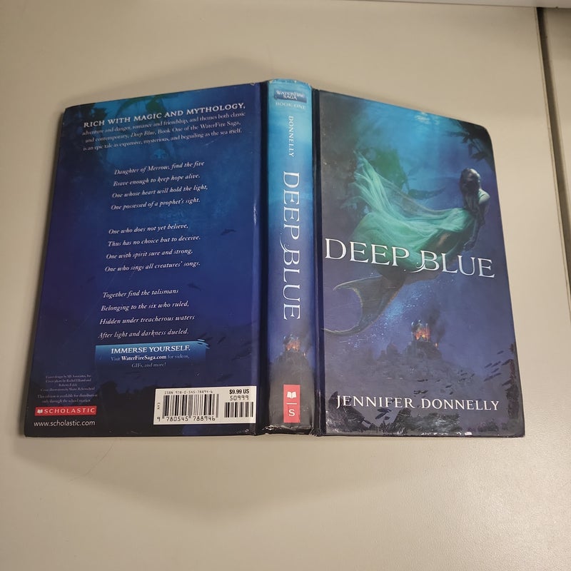 Deep Blue Fantasy Adventure Hardcover 