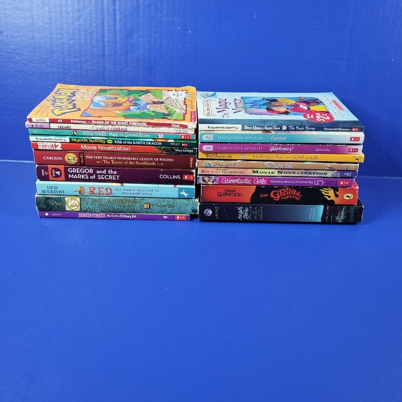 YA Children Book Paperback Bundle 