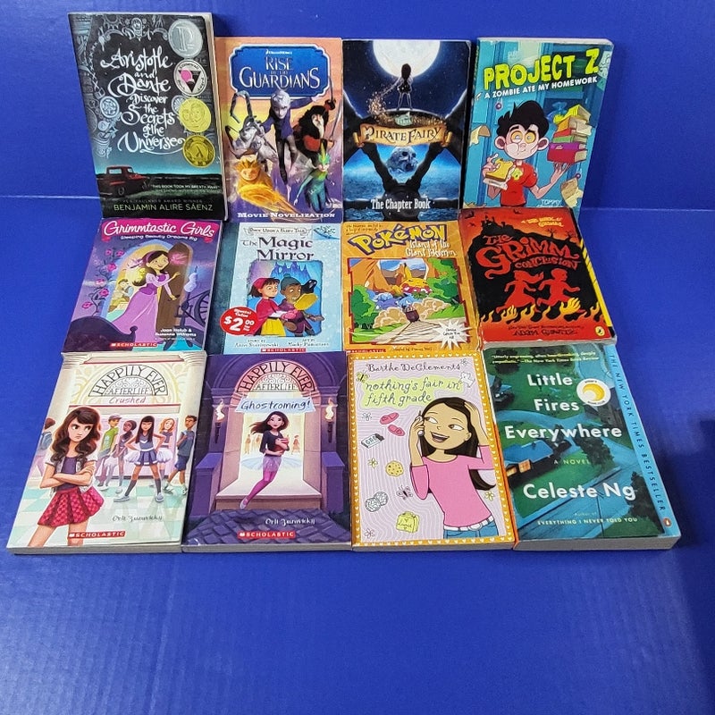 YA Children Book Paperback Bundle 