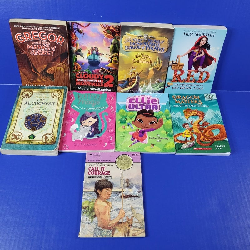 YA Children Book Paperback Bundle 