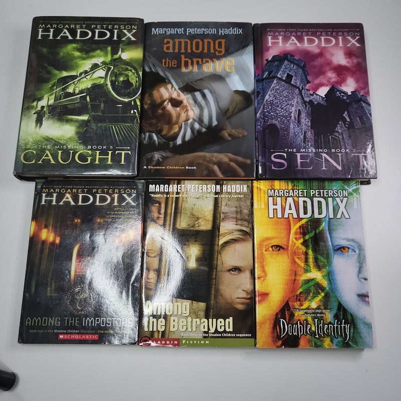 Haddix Fantasy Fiction Suspense Book Bundle