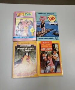 Jessica's Mermaid, Girl Talk, Sweet Valley, Me and the Terrible Two, of Nightingales That Weeps Children Fantasy Bundle 