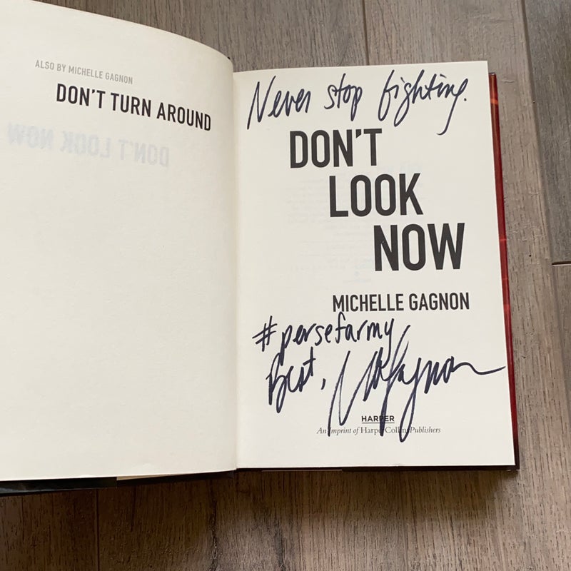 Don't Look Now *signed*