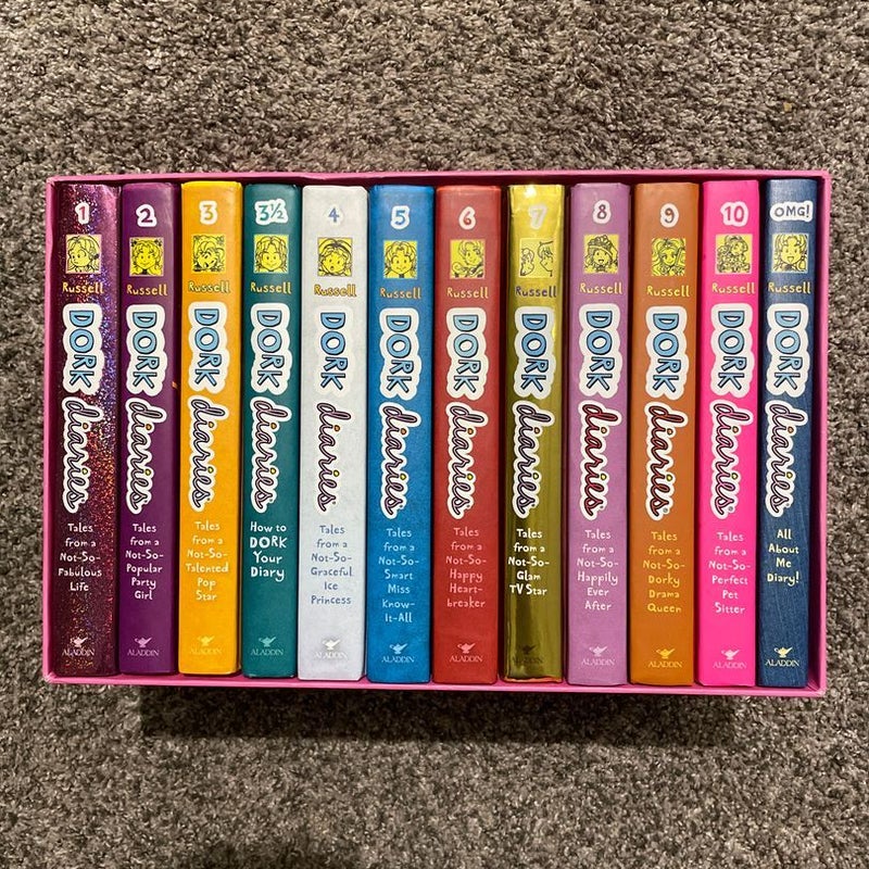 Dork Diaries Books 1-10 (Plus 3 1/2 and OMG!) (Boxed Set)