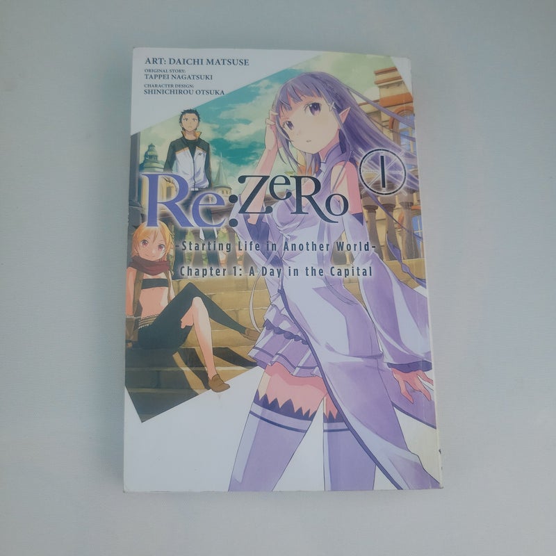 Re:ZERO -Starting Life in Another World-, Chapter 1: a Day in the Capital, Vol. 1 (manga)