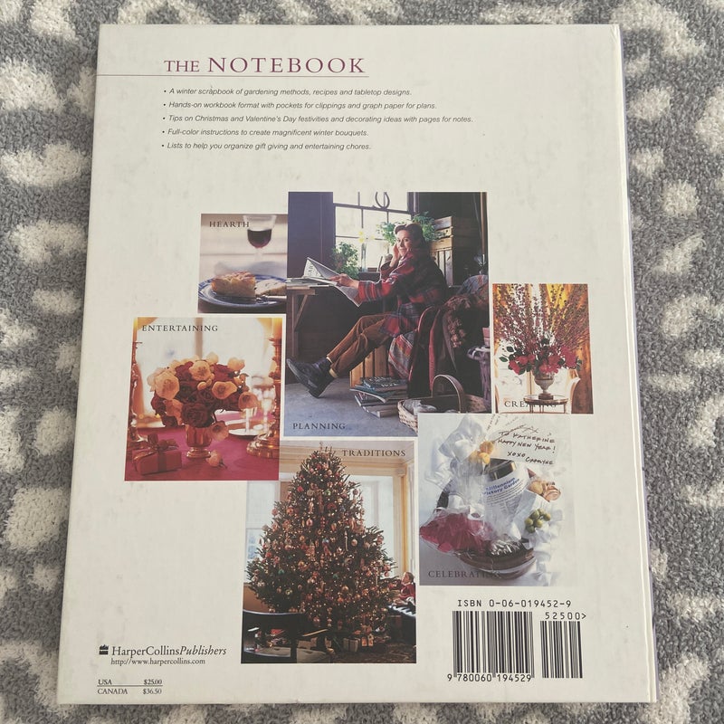 Carolyne Roehm's Winter Notebook