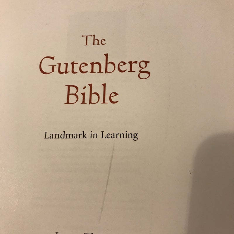 The Gutenberg Bible