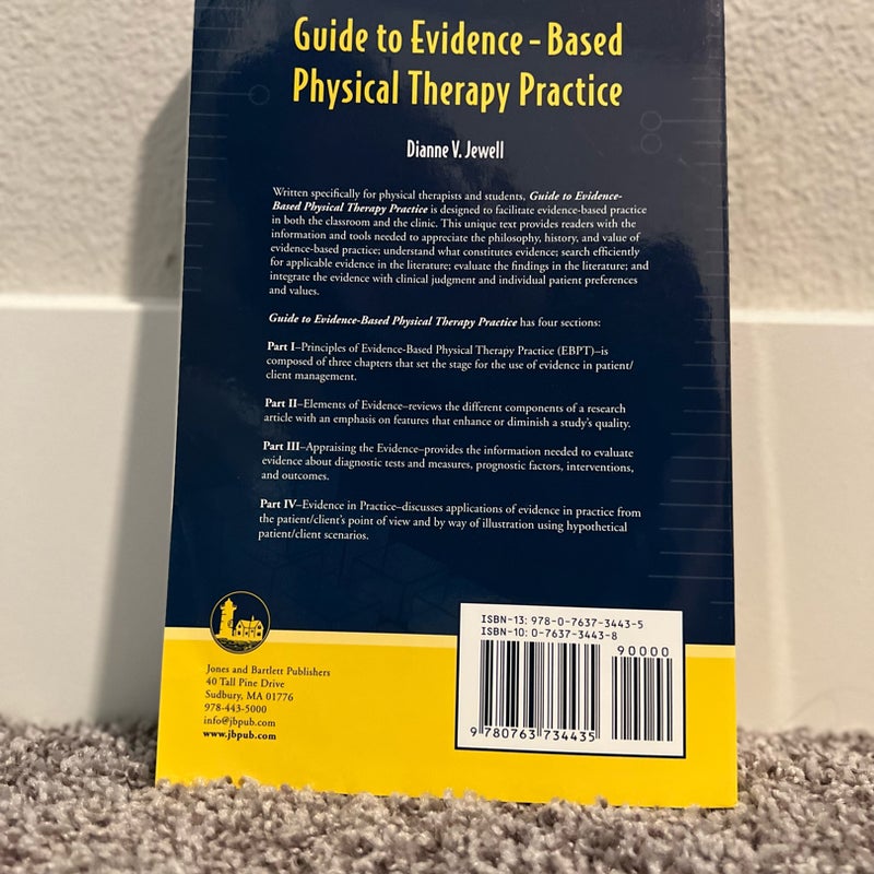 Guide to Evidence-Based Physical Therapy Practice