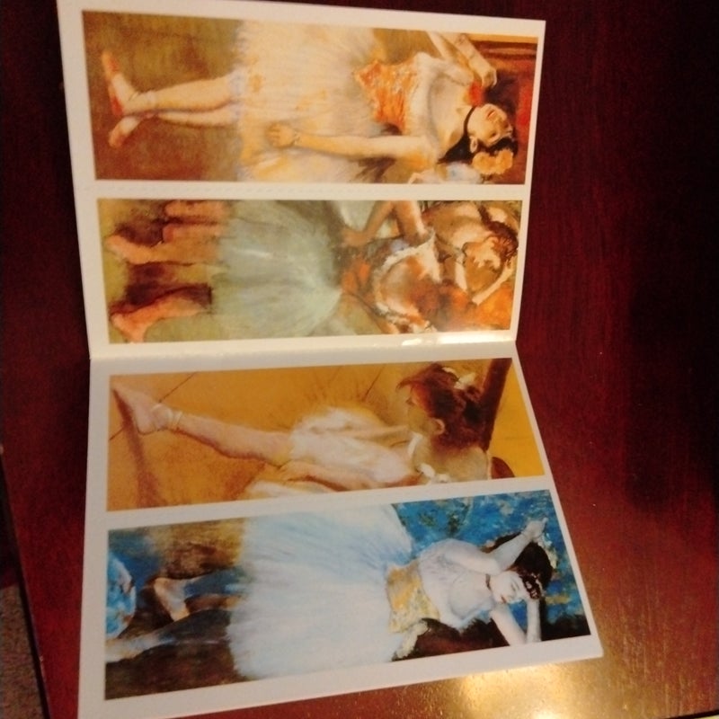 Twelve Degas Dancers Bookmarks