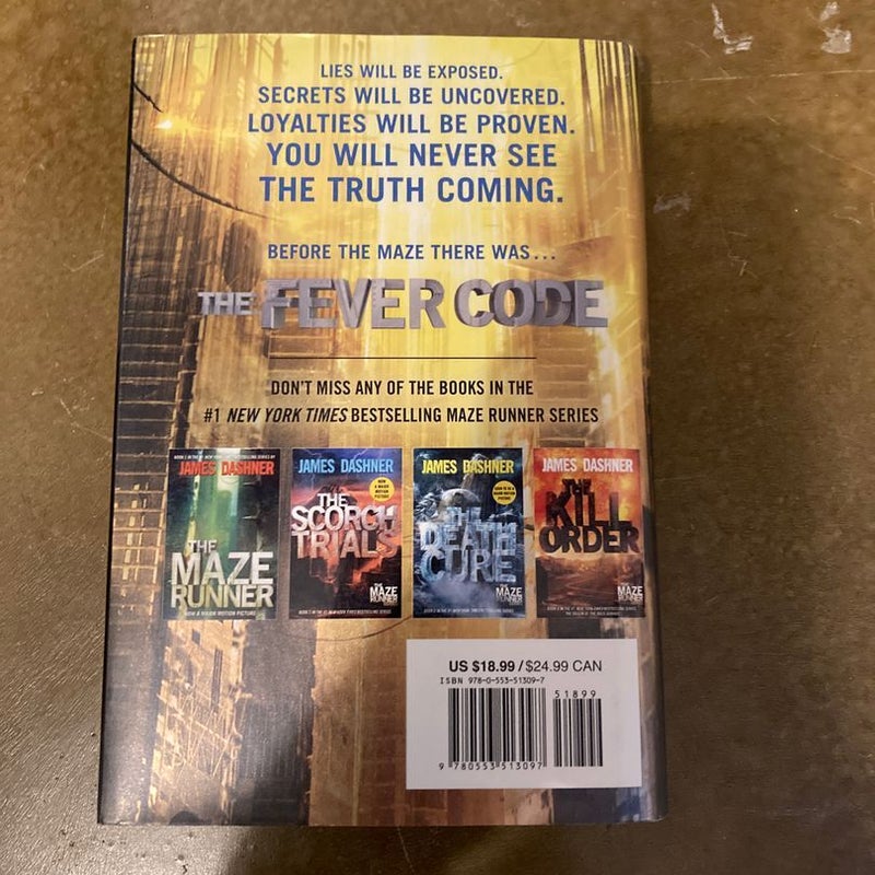 The Fever Code (Maze Runner, Book Five; Prequel)