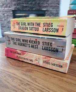 Millennium Trilogy: The Girl With The Dragon Tattoo, The Girl Who Played With Fire, The Girl Who Kicked The Hornet's Nest