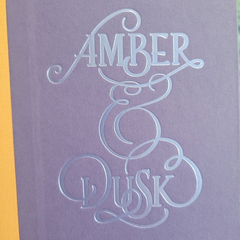 Amber & Dusk 💛🧡❤💜 Signed First Edition