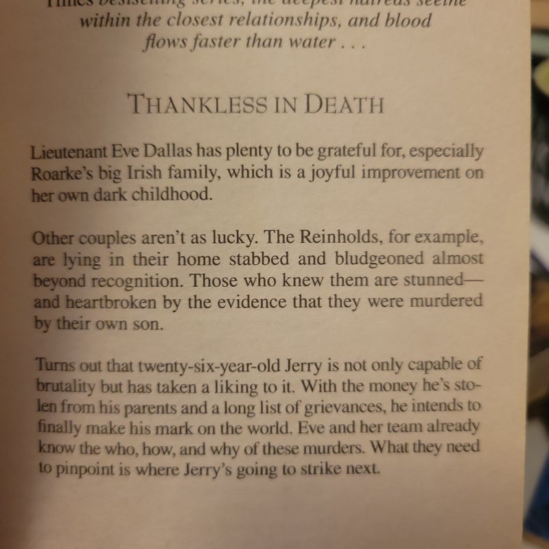 Thankless in Death