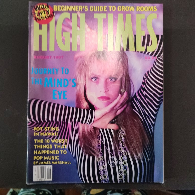 High Times Aug. 87