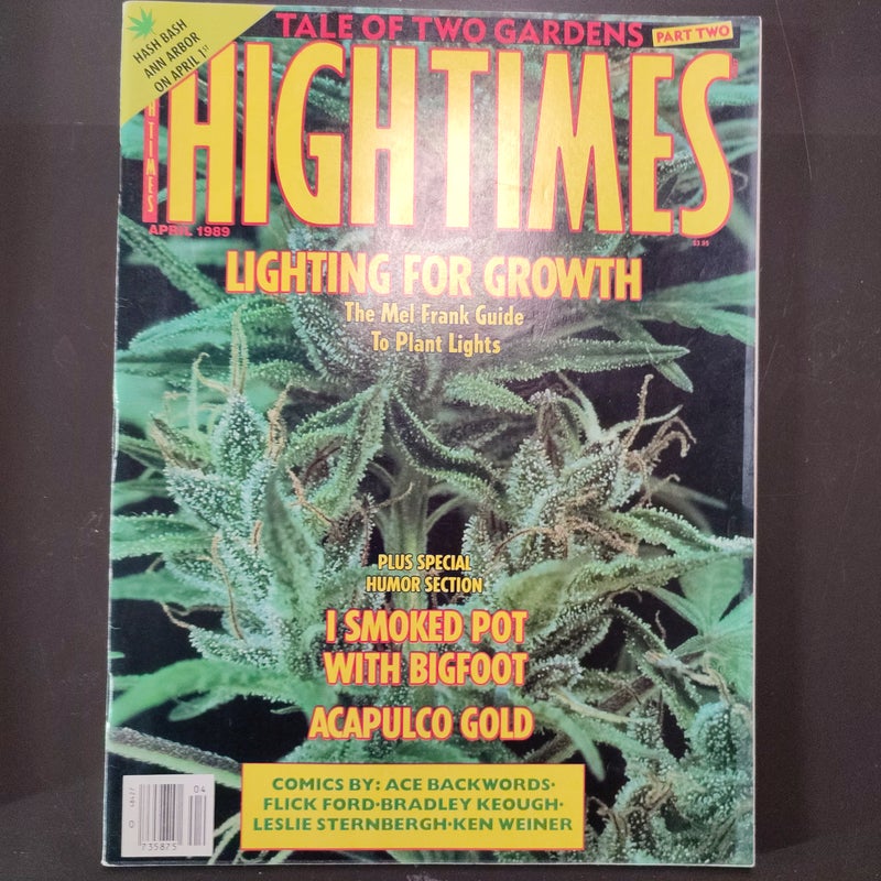 High Times Apr. 89