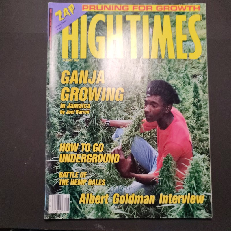 High Times Aug. 89