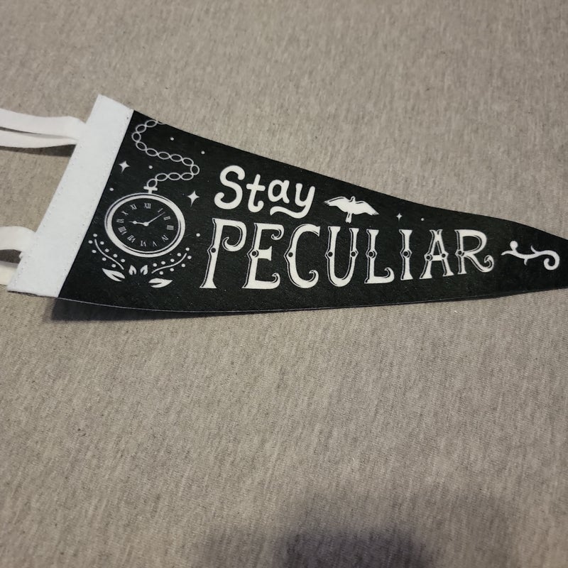 Miss Peregrine's Home for Peculiar Children inspired banner