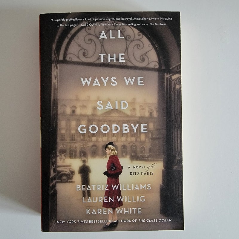 All the Ways We Said Goodbye