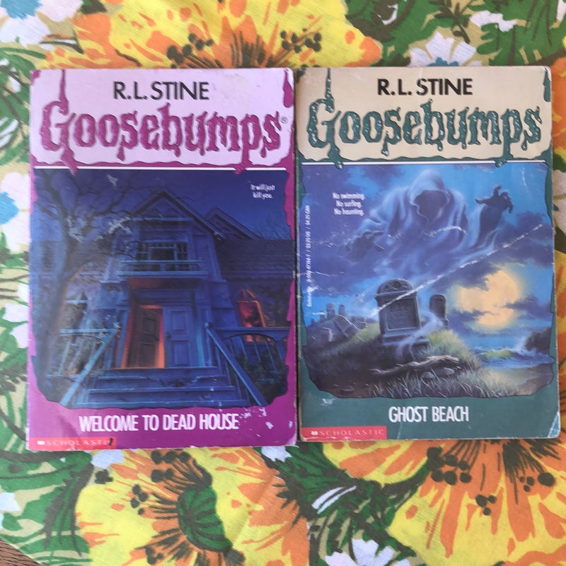 Goosebumps- 5 books