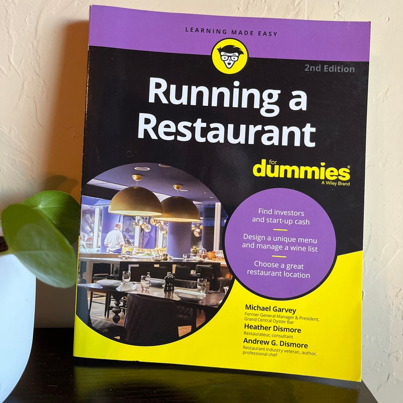 Running a Restaurant for Dummies