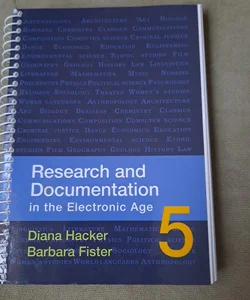 Research and Documentation in the Electronic Age