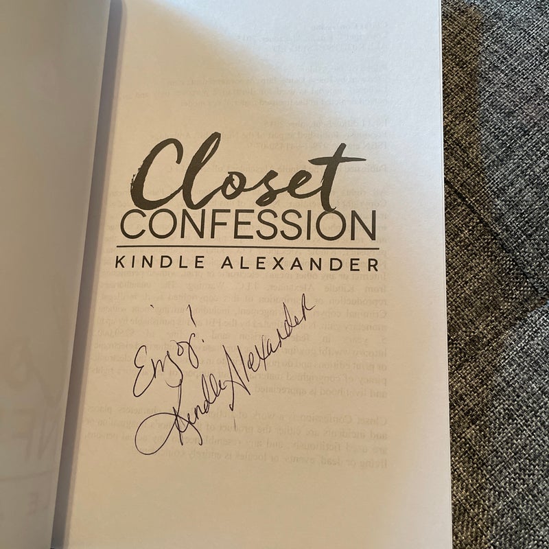 Closet Confession (signed)