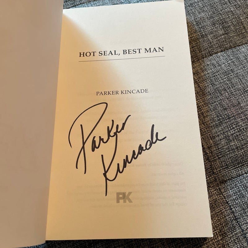 Hot SEAL, Best Man (signed)