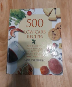 500 Low-carb Recipes