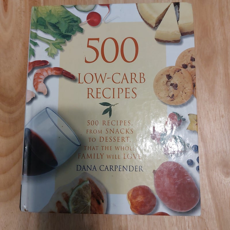500 Low-carb Recipes