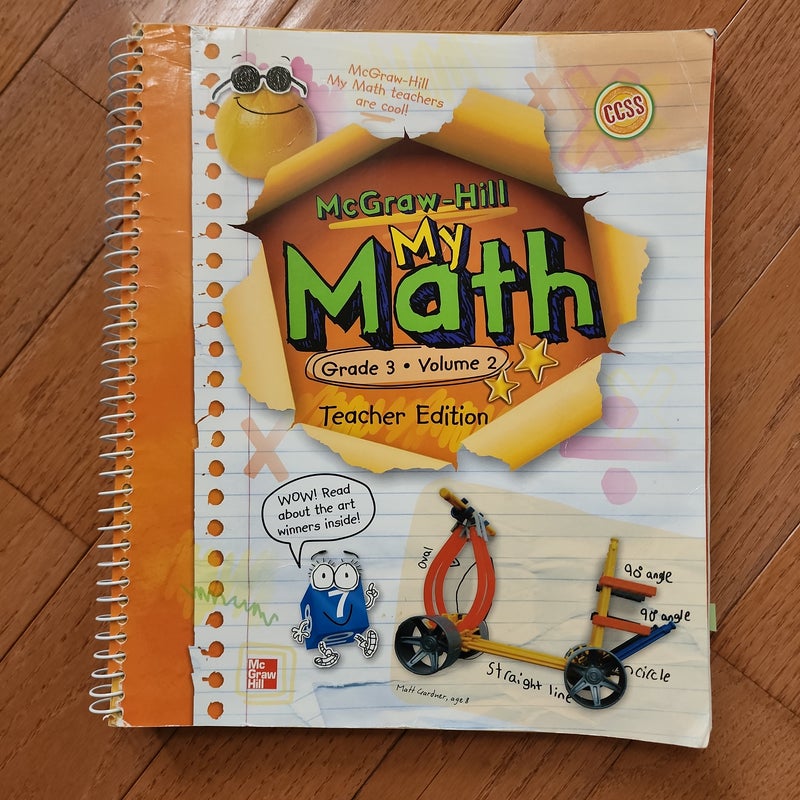 McGraw Hill My Math Grade 3 Volume 2 Teacher Edition