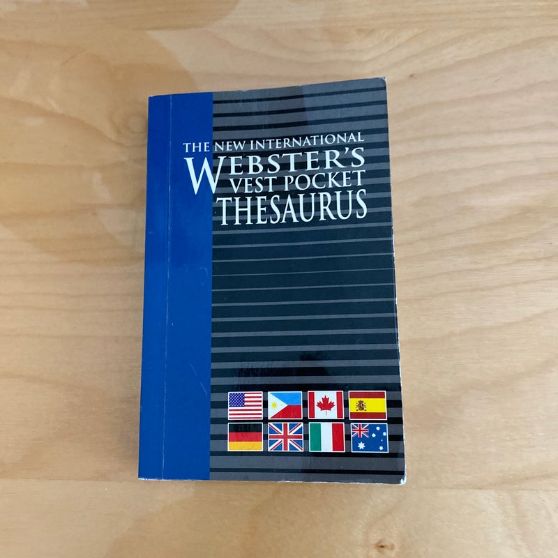 The New International Webster's Vest Pocket Thesaurus
