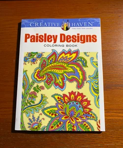 Creative Haven Paisley Designs Collection Coloring Book