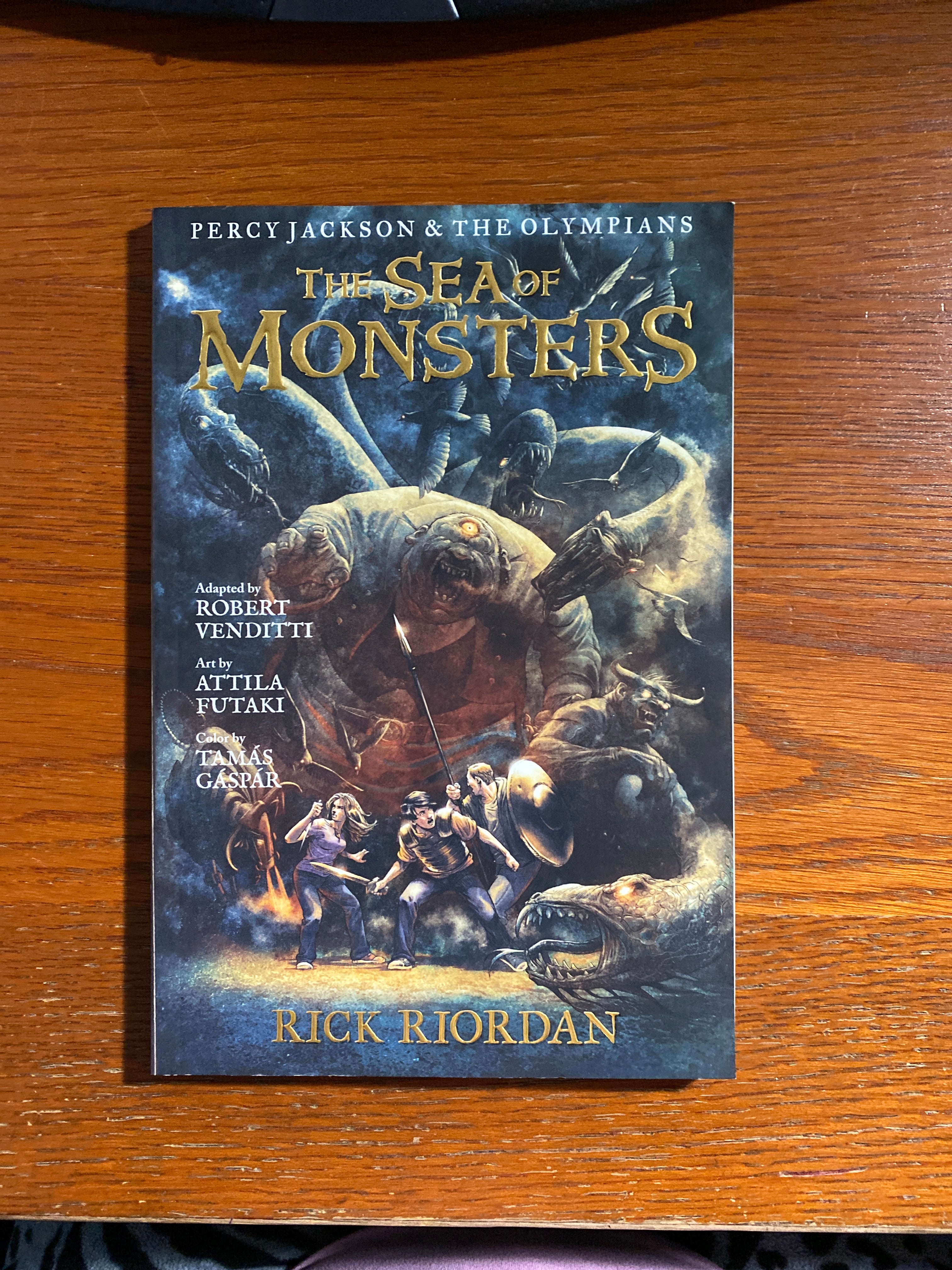 Percy Jackson and the Olympians Sea of Monsters, the: the Graphic Novel