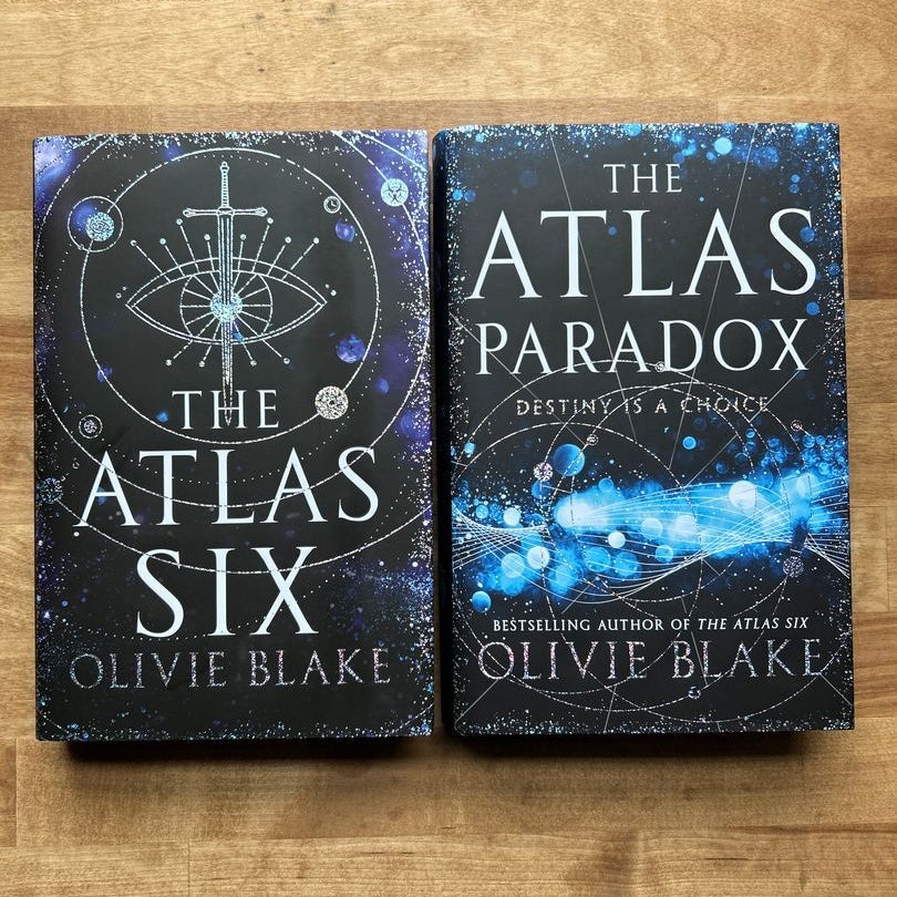illumicrate Exclusive Editions of Atlas Six and Atlas Paradox by Olivie  Blake - Fiction Books