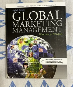 Global Marketing management  8th edition W. Keegan 