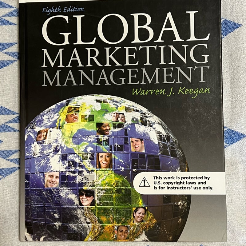 Global Marketing management  8th edition W. Keegan 