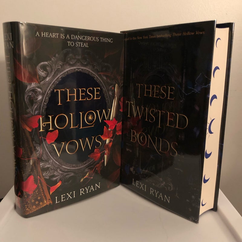 These Hollow Vows and These Twisted Bonds Fairyloot editions