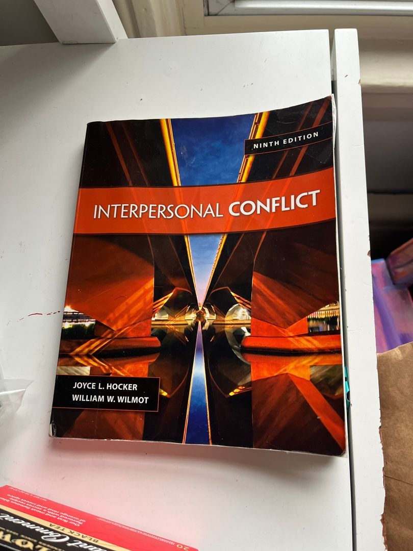 Interpersonal Conflict